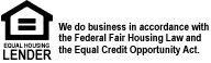 FHA Equal Housing Lender